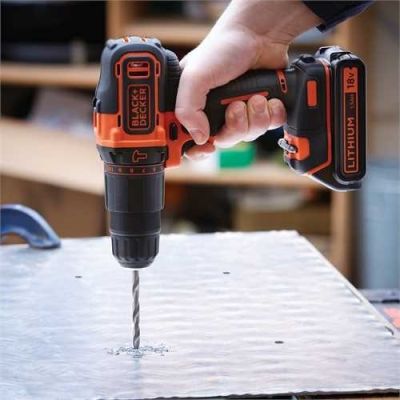 2. Black&Decker BDCHD18-QW Akku-Bohrschrauber