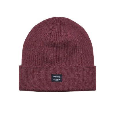 11. Jack & Jones Jacdna Beanie Noos M 12092815 Burgund