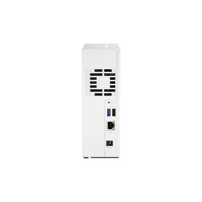 6. Qnap TS-133, Tower, 1 x 2,5"/3,5" SATA, ARM 1,8 GHz Quad-Core, 2 GB RAM, 1 x 1 GbE, externes Netzteil