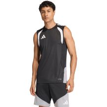 Herren adidas Tiro 26 Competition Sleeveless Jersey Tanktop schwarz JX4253