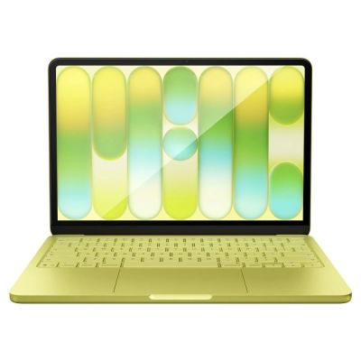2. Spigen Glas.tR Slim FC Displayschutzfolie aus gehärtetem Glas für MacBook Neo 13" 2026 - Schwarz