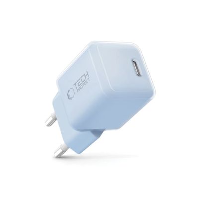 2. Tech-Protect NCM25 USB-C PD 25W Wandladegerät - Blau