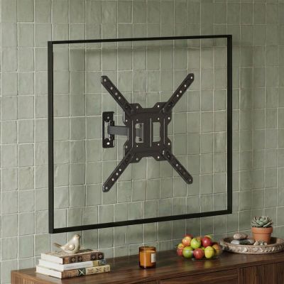 3. MACLEAN Wandhalterung für Fernseher oder Monitor, max. 23–65 Zoll, max. Traglast 30 kg, universell, max. VESA 400 x 400, MC-758 N