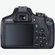 3. Canon EOS 2000D + EF-S 18-55mm f/3.5-5.6 III DSLR-Kit (24,1 MP CMOS, 6000 x 4000 px, Schwarz)