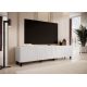 3. TV-Schrank BARI 200x42x52 weiß matt