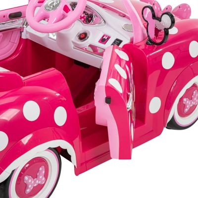 6. Elektrisches Kinderfahrzeug Minnie-Maus-Auto 6 V Huffy 17315W