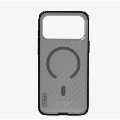 6. Nillkin Super Frosted Shield Pro Magnethülle kompatibel mit MagSafe für iPhone 17 Pro Max - Translucent Black