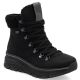 40. Wasserdichte, gefütterte Damen-Trekkingschuhe in Schwarz Rieker 48034-00