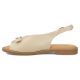3. Beige Damensandalen Filippo DS7923