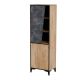 2D OVO Regal 50x38xH182,5 Eiche/Beton