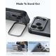 4. ESR Cyber ​​Tough Kickstand MagSafe Hülle für iPhone 18 Pro Max / 17 Pro Max – Grau