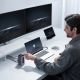 18. Baseus NU1 Air Spacemate Hub 12-in-1 USB-C Dockingstation – 2x HDMI 4K@60Hz, 2x USB-C 10 Gbit/s, 2x USB-A 5 Gbit/s, 2x USB-A (480 Mbit/s), RJ45, SD/microSD 3.0, USB-C (PD) – Grau