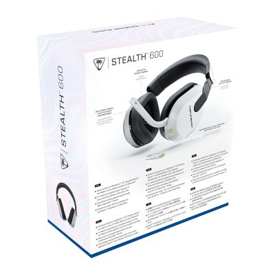 13. Turtle Beach Stealth 600 Gen 3 Kabelloses Bluetooth-Gaming-Headset mit Bügel, Weiß