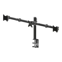 IIYAMA DS1003C-B1 Tischhalterung für 3 Monitore, geeignet für Bildschirme von 10 bis 27 Zoll