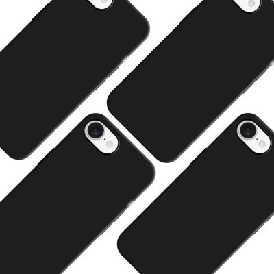 6. 3mk Matt Case Pro für Apple iPhone 16E – Mattschwarz