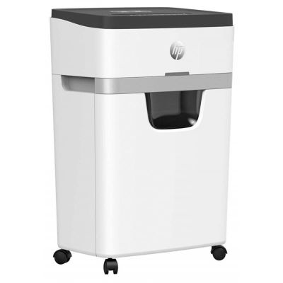 12. HP ONESHRED 18CC Aktenvernichter, P-4 Schnipsel, 18 Blatt, 25 l, hellgrau, HPN280518CCON-14.