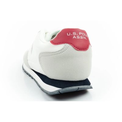 5. US Polo Assn Sportschuhe, Sneaker für Herren, modisch, bequem, weiß