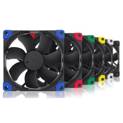 6. NOCTUA 120mm NF-A9 PWM Chromax Black Swap Colors Lüfter