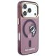 4. Karl Lagerfeld Peekaboo Logo MagSafe Hülle für iPhone 18 Pro / 17 Pro – Burgunderrot