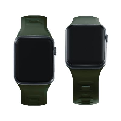 8. 3mk Silikon- Watch für Apple Watch 38 / 40 / 41 mm – grün