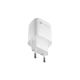 7. NATEC LADEGERÄT RIBERA GAN 1X USB-A + 1X USB-C 30W WEISS NUC-2140