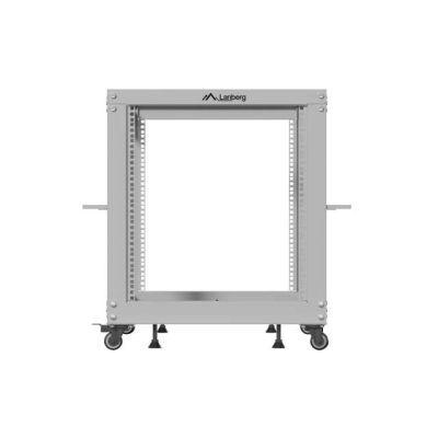 12. Open Rack 19'' 12U 600x600-1100 verstellbar grau Lanberg