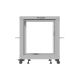 12. Open Rack 19'' 12U 600x600-1100 verstellbar grau Lanberg