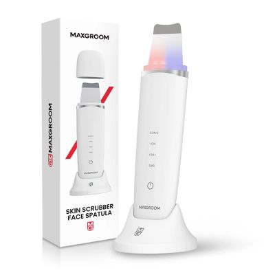 2. MAXGROOM M-169 Ultraschall-Kavitationspeelinggerät mit LED-Lichttherapie – weiß