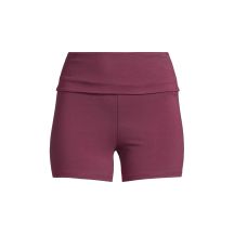CASALL Sublime Folded Hotpants Damen-Trainingsleggings Burgunderrot