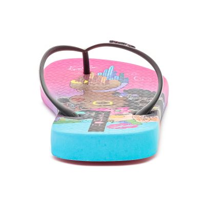 5. IPANEMA GRAFFITI V FEM PINK/BLACK/BLUE 83814-BN516