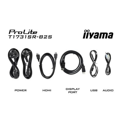 14. iiyama ProLite T1731SR-B2S Computermonitor 43,2 cm (17") 1280 x 1024 px Touchscreen