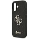 6. Guess Fixed Glitter Big 4G Hülle für iPhone 17 - Schwarz