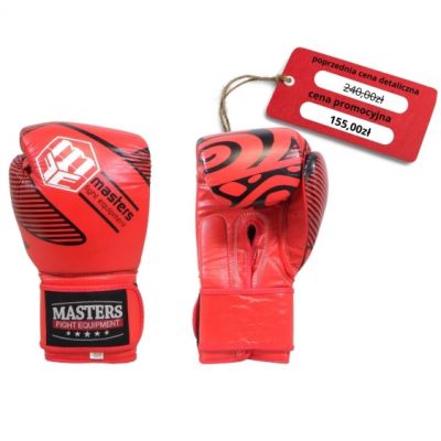 9. Masters Rbt-Rote Boxhandschuhe 0180602-12