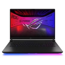 ASUS ROG Strix SCAR 18 G835LXG-U9644X Ultra 9 290HX 18,0" 4K 240Hz Mini-LED 1600nits AG 32GB DDR5 6400 SSD (2TB+2TB) GeForce RTX 5090 24GB WLAN+BT LAN Kamera 1080p+IR 90Wh Windows 11 Pro Aluminium Off Black