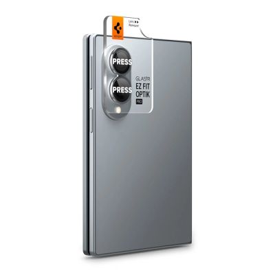 2. Spigen Optik Pro HD 2er-Pack Kameraschutzhülle für Samsung Galaxy Z Fold 8 – Schwarz