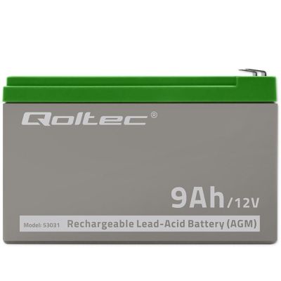 4. Qoltec 53031 Gel-Batterie