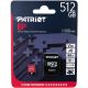 4. Patriot Memory EP Pro PEF512GEP31MCX Speicherkarte mit Adapter (512 GB; Klasse 10, Klasse A1, Klasse U3, V30; Adapter, Speicherkarte)