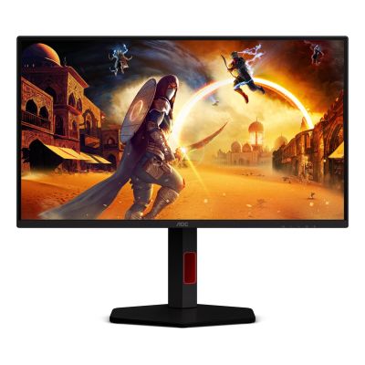 27. AOC G4 25G4KUR Computermonitor 62,2 cm (24,5") 1920 x 1080 px Full HD LED Schwarz, Rot