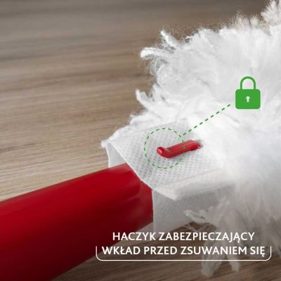 7. Vileda Flex&Catch Staubwedel-Einsätze 5 Stück.