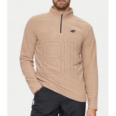 Fleece sweatshirt 4F M 4FWAW24UFLEM044 82S