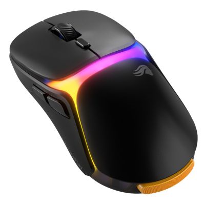 3. Glorious Gaming Modell O3 Kabellose Maus für Rechtshänder, RF-Funk, optisch, 30000 DPI