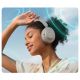 11. QCY H3S Kabellose On-Ear-Kopfhörer mit LDAC und ANC-Geräuschunterdrückung – Grau