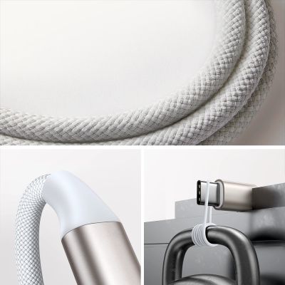 12. Joyroom induktives Ladegerät für Apple Watch 1,2 m weiß (S-IW011)