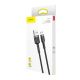 11. Baseus Cafule Kabel CAMKLF-CG1 USB-A / Micro USB 1,5A 2 m - schwarz-grau