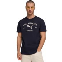 Puma Class Graphic T-Shirt für Herren, Marineblau, 692226, Größe 16