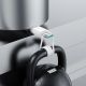 8. Joyroom Langlebiges USB-A/USB-C-Kabel der Serie A9 (3 A, 2 m) – Schwarz