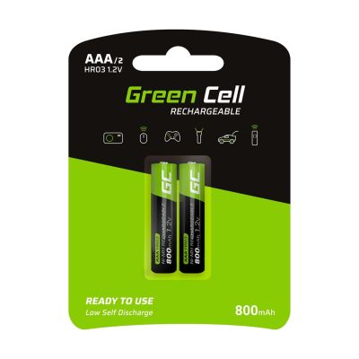 GREEN CELL BATTERIEN 2X AAA R3 800mAh