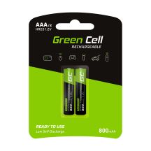 GREEN CELL BATTERIEN 2X AAA R3 800mAh