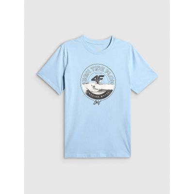 6. Herren-T-Shirt mit Aufdruck, regulär, Größe 4F 4FRSS26TTSHM4298-34S