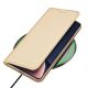 6. Dux Ducis Skin Pro Hülle Xiaomi 13 Flip Card Wallet Gold Ständer